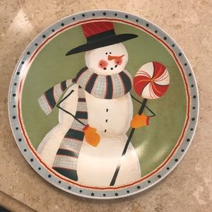 Oneida Christmas plate